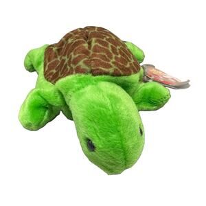 Ty Beanie Babies 1994 SPEEDY Green Turtle 4th Gen Hang MWMT Reptile Brand NEW